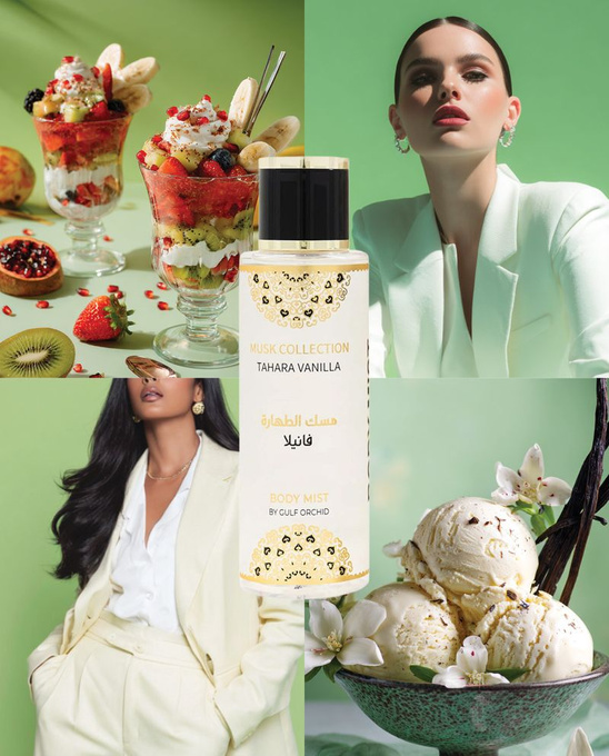 Gulf Orchid Mgiełka do ciała Tahara Vanilla, 250 ml