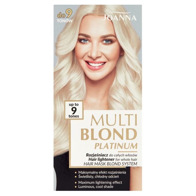 Multi Blond Platinum rozjaśniacz do całych włosów do 9 tonów