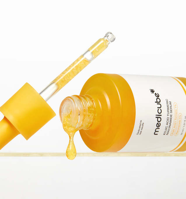 Medicube Kojic Acid Turmeric Niacinamide Serum rozjaśniające, 30 ml