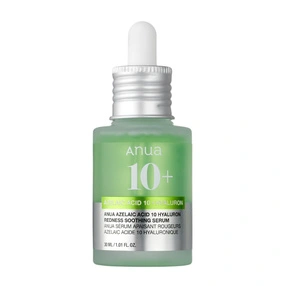 Anua Azelaic Acid 10 Hyaluron Serum dla skóry skłonnej do zaczerwienień i podrażnień, 30 ml