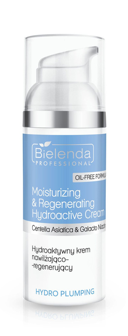 Bielenda Professional Hydro Plumping Hydroaktywny krem nawilżająco-regenerujący, 50 ml