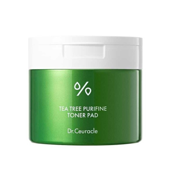 Dr. Ceuracle Tea Tree Purifine Toner Pad płatki do twarzy o działaniu oczyszczającym i regenerującym, 60 szt