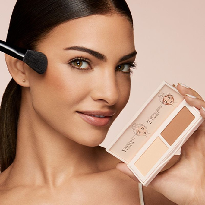 PUPA Milano Wonder Me Natural Sculpt Paleta do konturowania - 001 Light Skin, 8 g