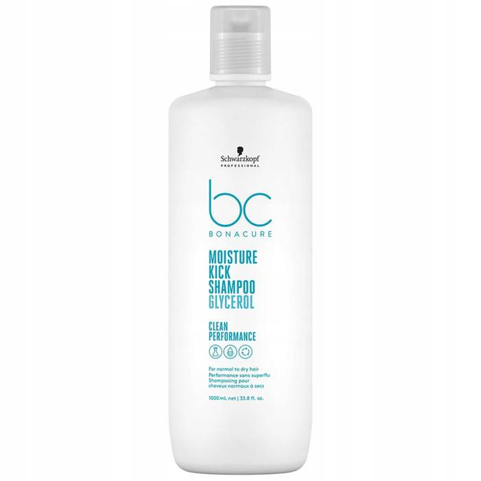 BC Bonacure Moisture Kick Shampoo nawilżający szampon do włosów normalnych i suchych 1000 ml