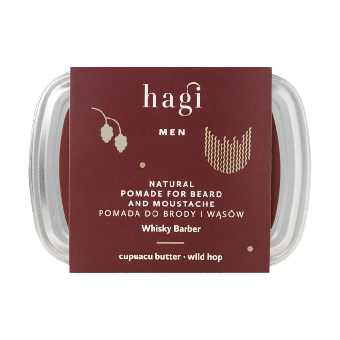 Hagi Naturalna pomada do brody i wąsów Whisky Barber