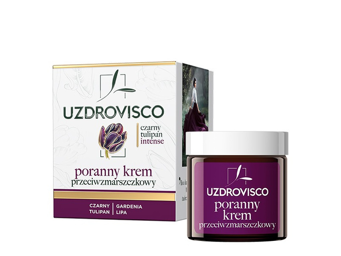 Uzdrovisco Czarny Tulipan Intense Poranny krem przeciwzmarszczkowy 50 ml