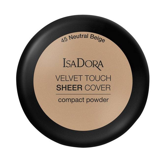 Isadora Puder Velvet Touch Sheer 45 Neutral Beige