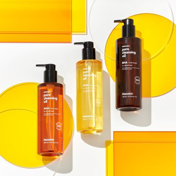 Hanskin Pore Cleansing Olejek oczyszczający pory z kwasami AHA, 300 ml