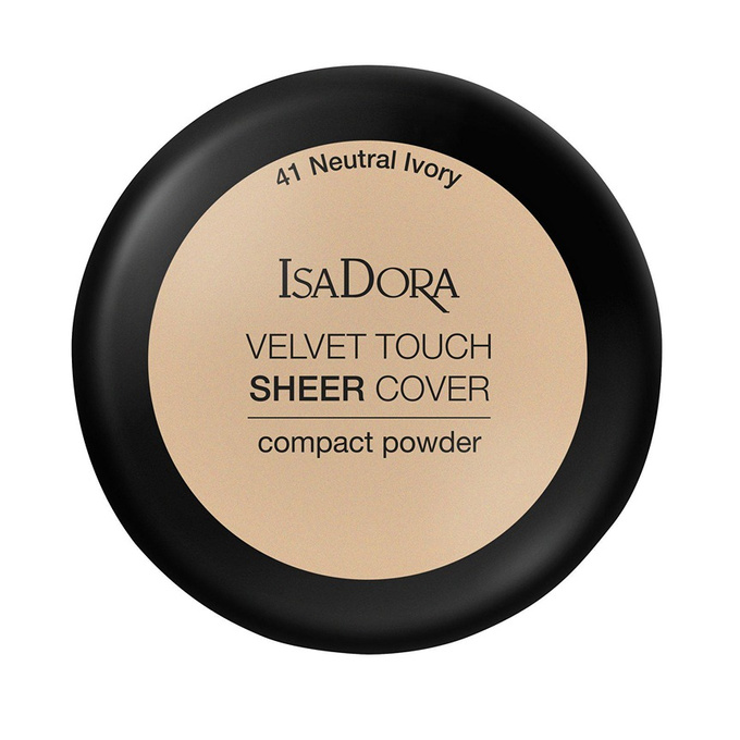 IsaDora Puder Velvet Touch Sheer 41 Neutral Ivory