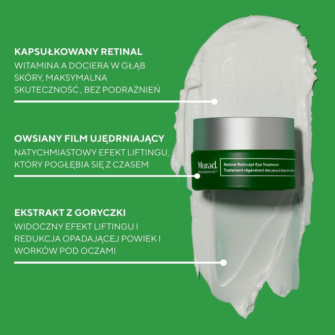 Murad Przeciwstarzeniowa kuracja do okolic oczu Retinal ReSculpt Eye Treatment