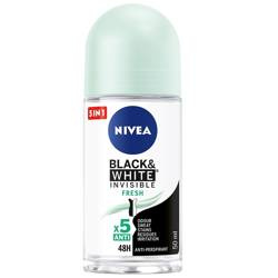 Black&White Invisible Fresh antyperspirant w kulce 50 ml