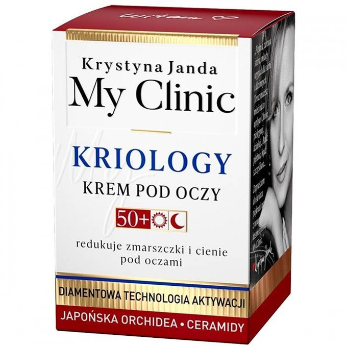 Janda My Clinic Kriology 50+ krem pod oczy