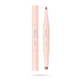 PUPA Milano Vamp! Creamy Duo Pomadka i konturówka do ust - 007 Peach Nude, 10 g
