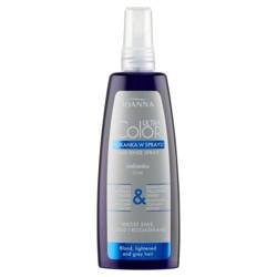Ultra Color System płukanka w sprayu do siwych blond i rozjaśnianych włosów nadająca platynowy odcień Niebieska 150 ml