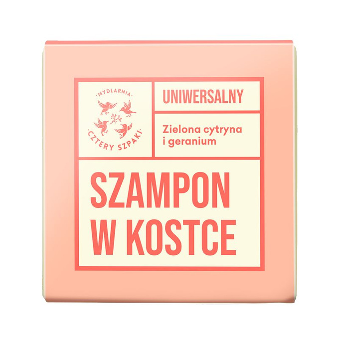 4 Szpaki Uniwersalny szampon do włosów w kostce