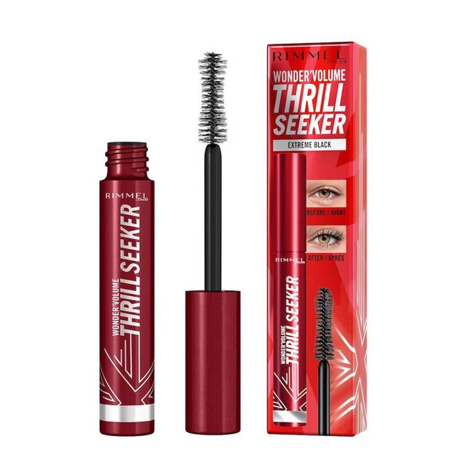 Wonder'Volume Thrill Seeker wydłużający i zwiększający objętość tusz do rzęs 001 Black 8 ml