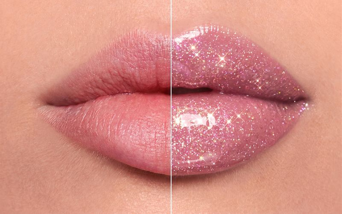 PUPA Milano Shock Plump Bling Bling Błyszczyk powiększający usta z drobinkami - 013 Pink Tiara, 5 ml