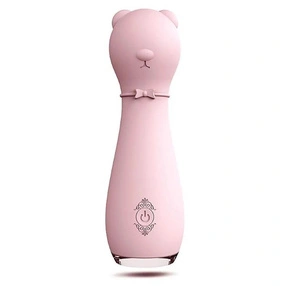 S-Hande Bonnie wibrator podświetlany w kształcie kota z 9 trybami wibracji Light Pink