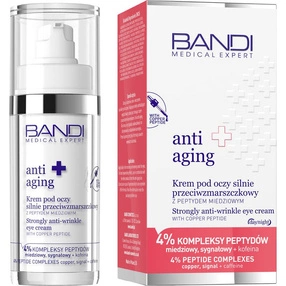 BANDI MEDICAL EXPERT ANTI-AGING Krem pod oczy silnie przeciwzmarszkowy z peptydem miedziowym