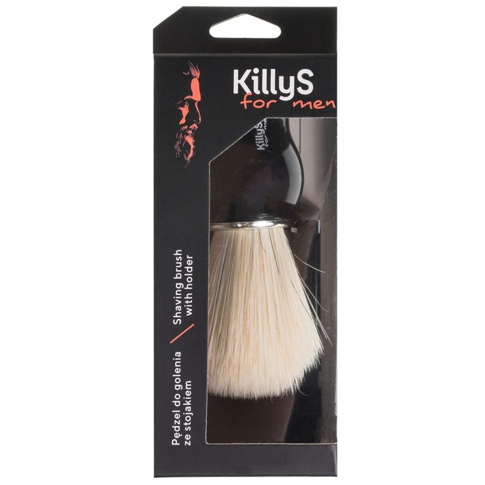 KillyS For Men Pędzel do golenia ze stojakiem