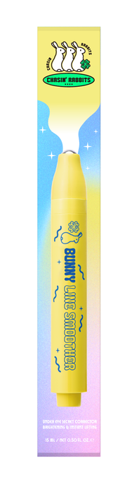 Chasin' Rabbits Bunny Line Smoother Krem pod oczy i na zmarszczki mimiczne ze stalowym aplikatorem, 15 ml
