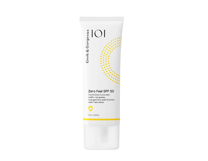 Geek & Gorgeous Zero Feel SPF 50 – niewyczuwalny krem na co dzień, 75 ml