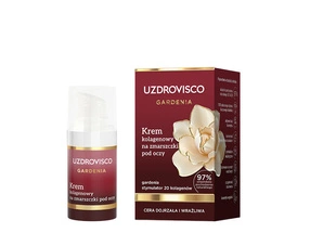 Uzdrovisco Gardenia Krem kolagenowy na zmarszczki pod oczy 15 ml
