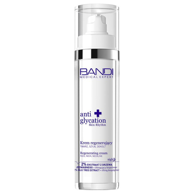 Bandi Anti Glycation Skin Rhythm - Regenerujący krem-twarz-szyja dekolt, 50 ml