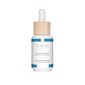 SLAVIA Nawilżające serum do twarzy - Wygładzenie & Rozświetlenie, 30 ml