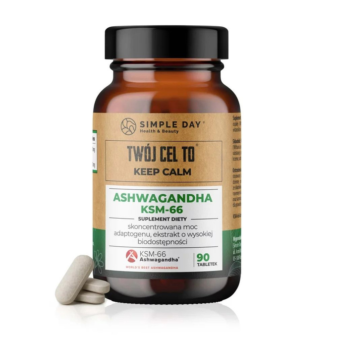 Twój Cel To Ashwagandha KSM - 66, 90 tabletek