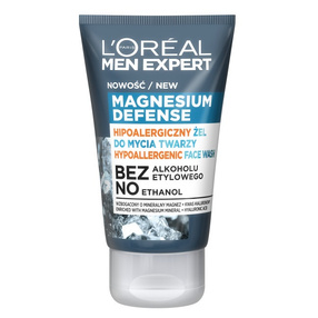 Loreal Paris Men Expert Magnesium Defense Face Wash hipoalergiczny żel do mycia twarzy 100ml