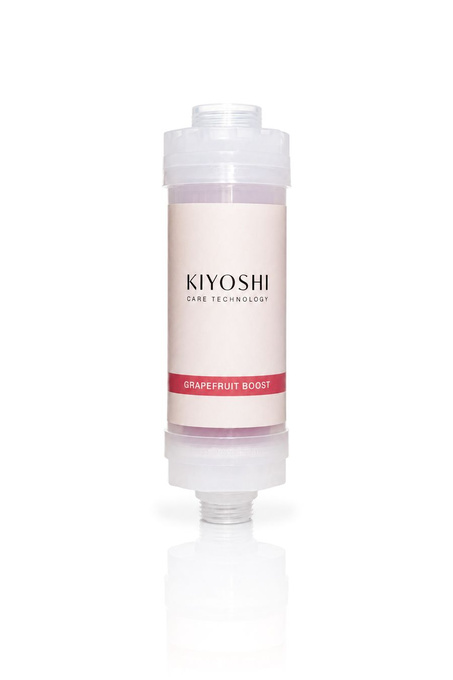 Kiyoshi Grapefruit Boost – filtr prysznicowy z witaminą C o zapachu grejpfruta, 95 g