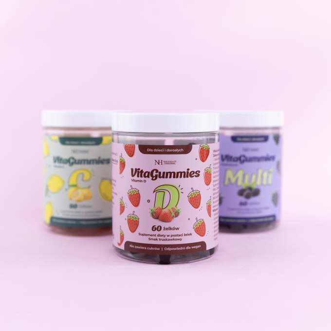 Noble Health VitaGummies Vitamin D 60 żelek
