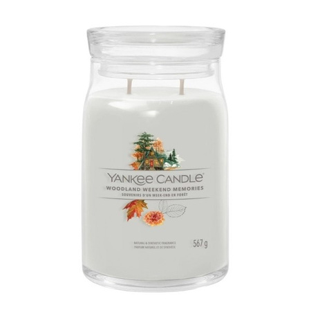 Yankee Candle SIGNATURE - WOODLAND WEEKEND MEMORIES - świeca duża 567 g