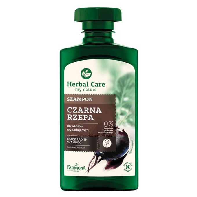 Herbal Care Czarna Rzepa szampon do włosów wypadających 330 ml