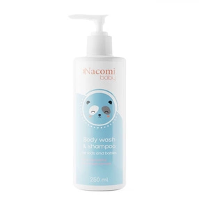 Nacomi Baby Emulsja do mycia dla dzieci i niemowląt, 250 ml