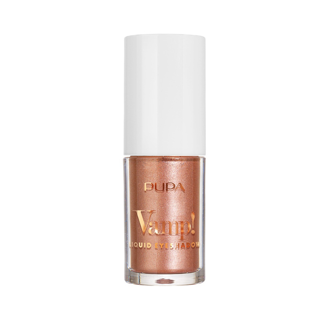 PUPA Milano Shine Bright 2024 Vamp! Cień do powiek w płynie 014 Sunset Bronze 4 ml