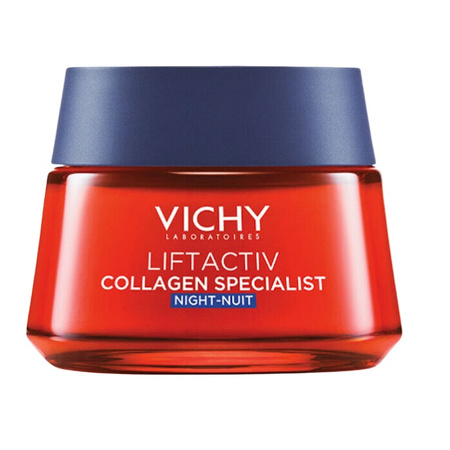 Vichy Liftactiv Collagen Specialist przeciwzmarszczkowy krem na noc 50ml