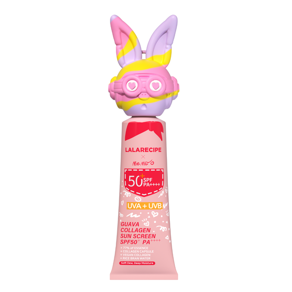 Lala Recipe Guava Collagen Sun Screen SPF50+ Wygładzający krem przeciwsłoneczny 50 ml