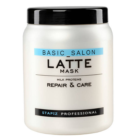 Basic Salon Latte Mask maska do włosów z proteinami  mlecznymi 1000 ml