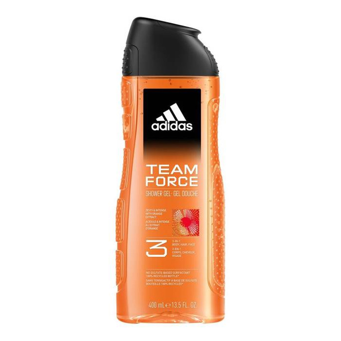 Team Force żel pod prysznic dla mężczyzn 400 ml