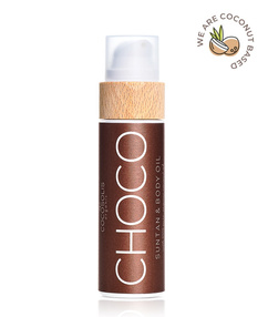 Cocosolis CHOCO Organiczny olejek do ciała i opalania - czekoladowy, 200 ml