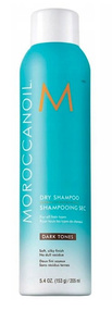 Moroccanoil Dry Shampoo Dark tones, suchy szampon do włosów ciemnych, 205 ml