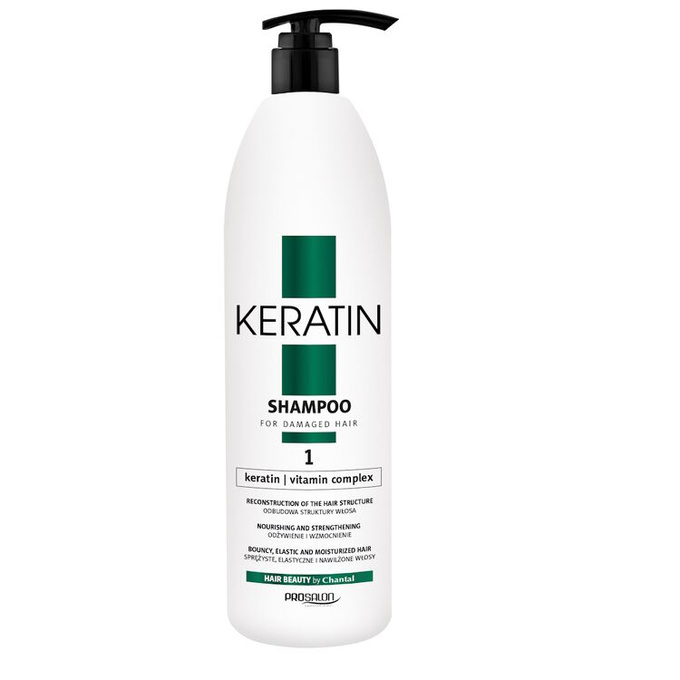 PROSALON KERATIN Szampon do włosów z keratyną, 1000 ml