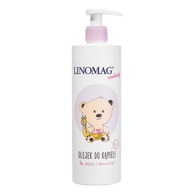 Linomag Olejek do kąpieli dla dzieci i niemowląt, 400 ml