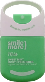 HISKIN SMILE MORE odświeżacz do ust - Mild sweet mint (zielony), 20 ml