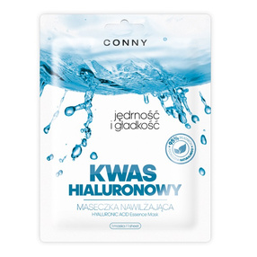 Conny Hyaluronic Acid Essence Mask maseczka nawilżająca w płachcie Kwas Hialuronowy 23g