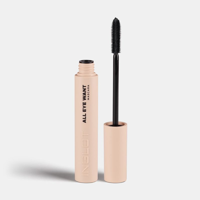 INGLOT Wodoodporny tusz do rzęs All Eye Want, 8,5 ml