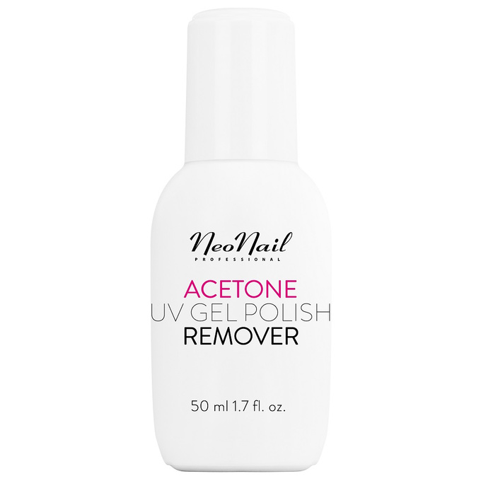 NeoNail Acetone UV Gel Polish Remover zmywacz do lakieru hybrydowego 50ml