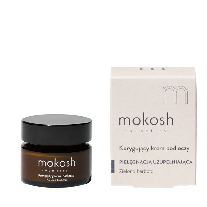 Mokosh korygujący krem pod oczy zielona herbata mini